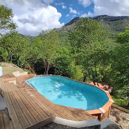 Mas Dupoune Avec Piscine & Διαμέρισμα Sumène